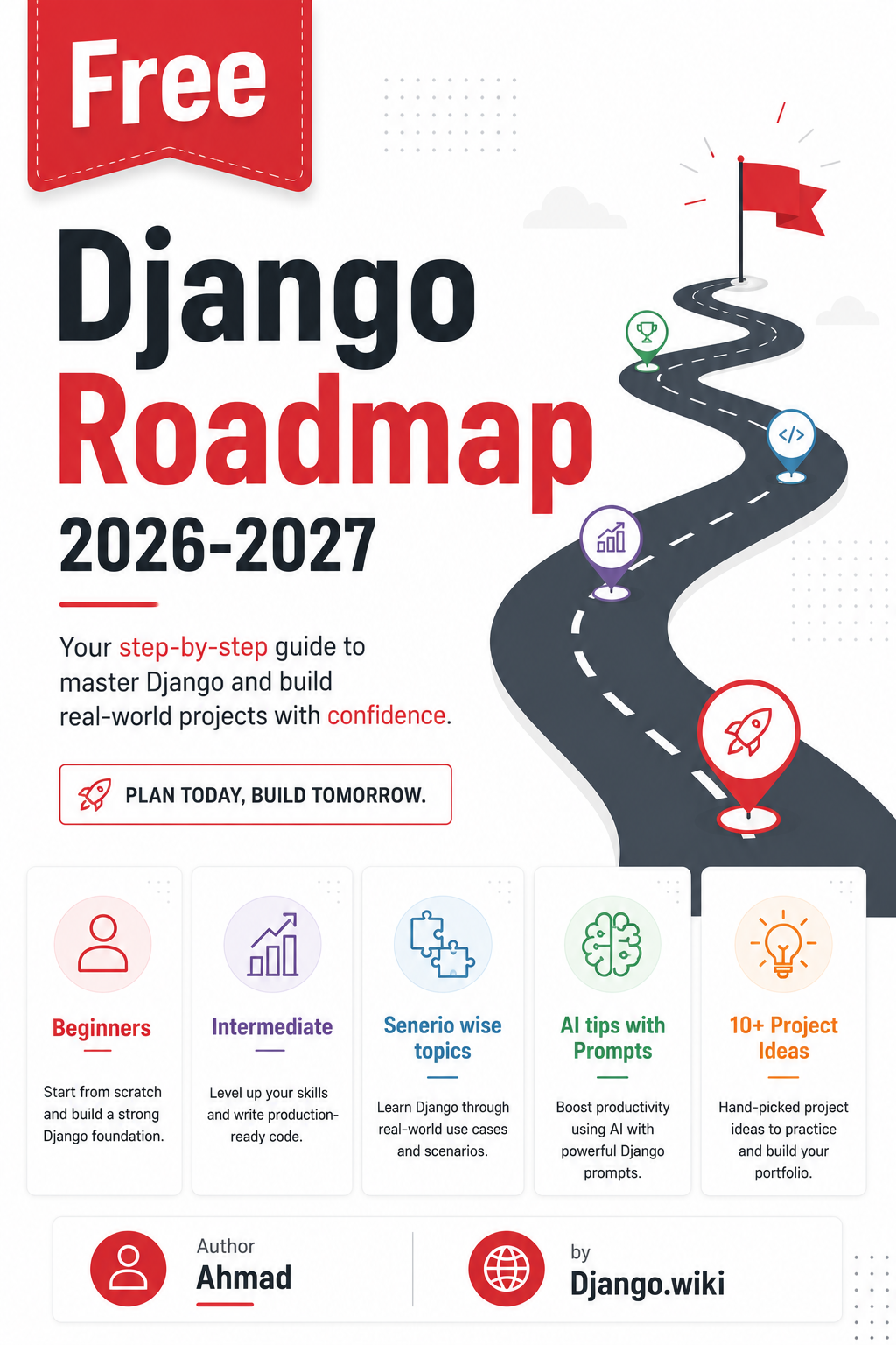 Django Roadmap book cover